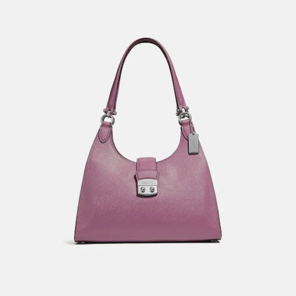 NWT HTF COACH Avary Shoulder Bag - Purple